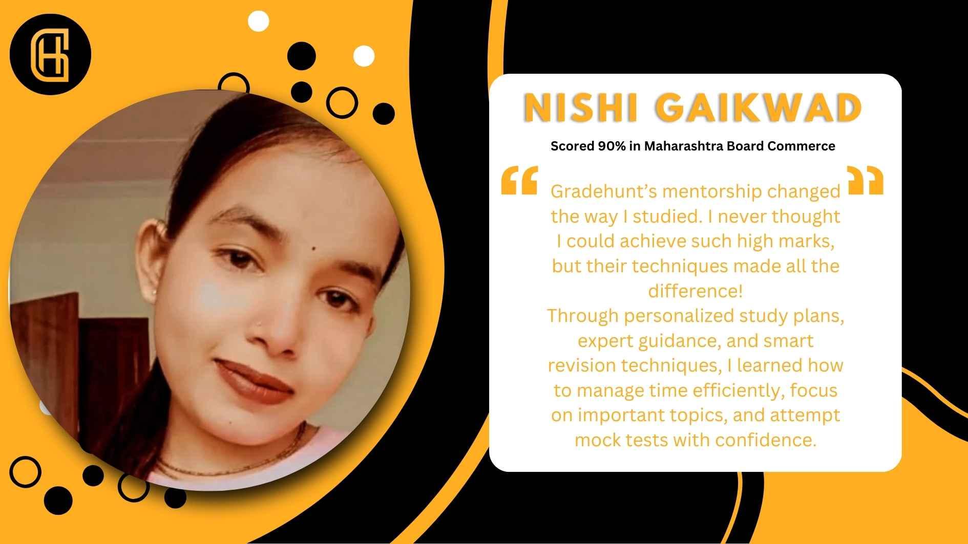 Nishi, GradeHunt student