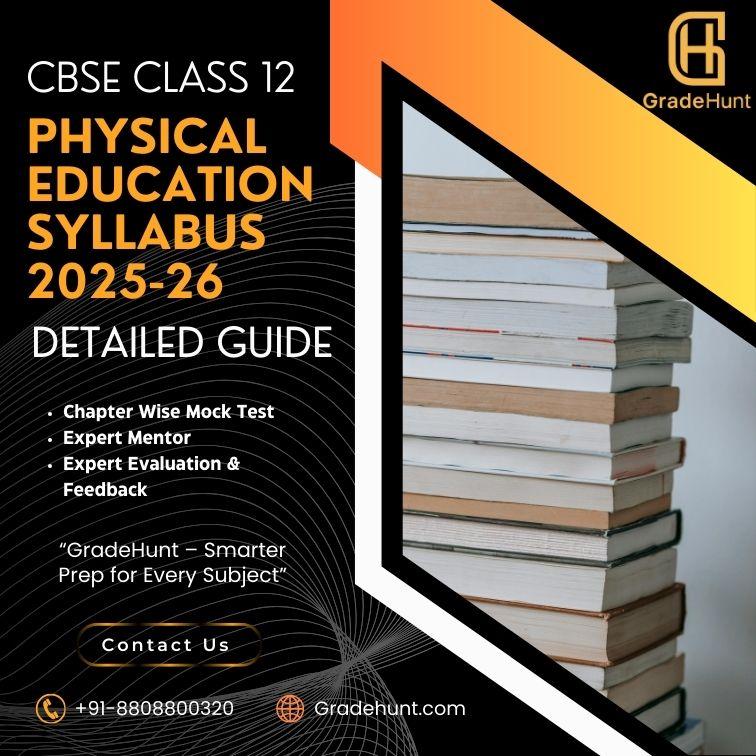 CBSE Class 12 Physical Education Syllabus 2026-27: Detailed Guide