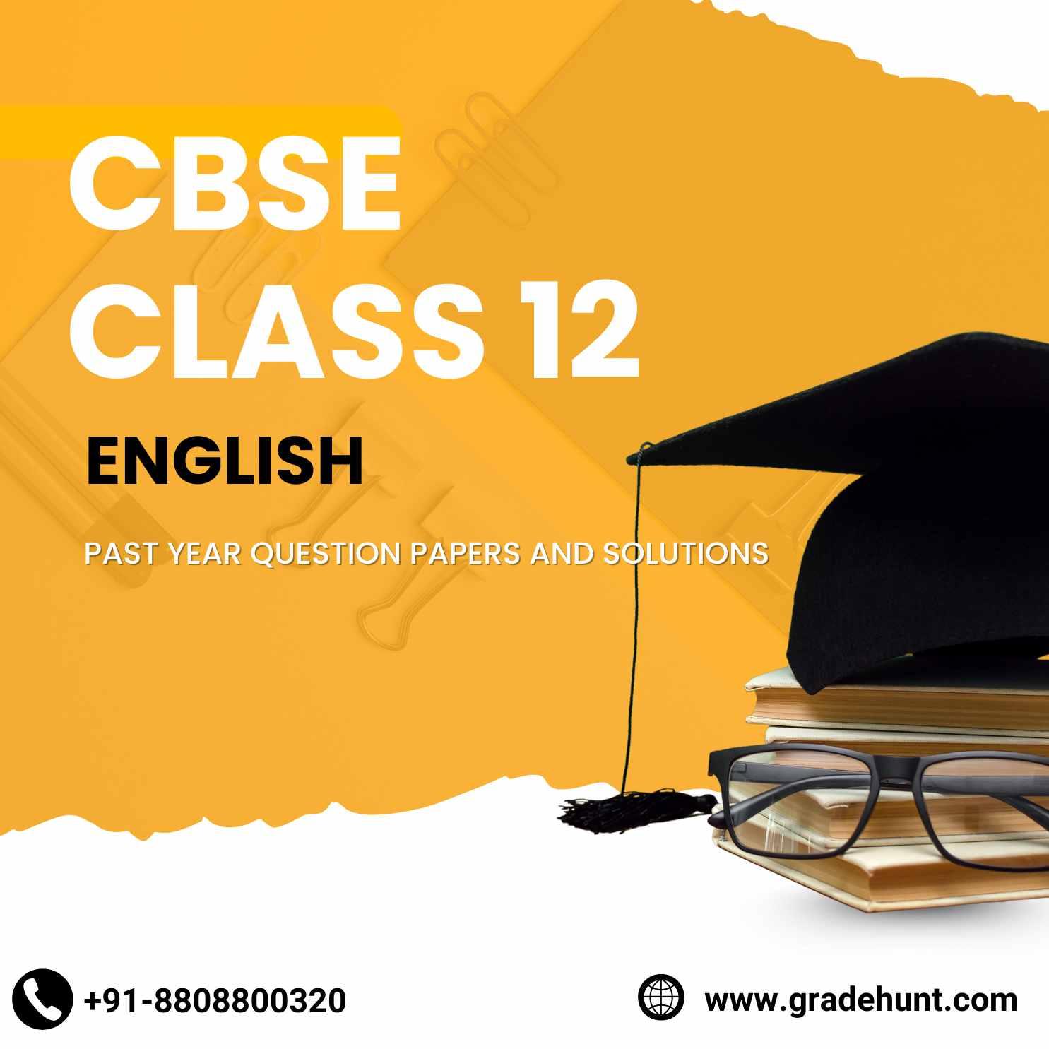 CBSE Class 12 English Past Year Question Papers and Solutions