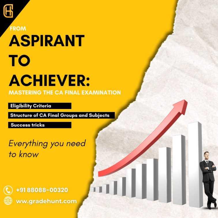 From Aspirant to Achiever: Mastering the CA Final Examination