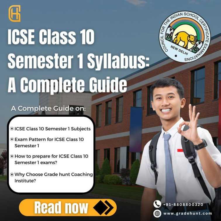 ICSE Class 10 Semester 1 Syllabus: A Complete Guide