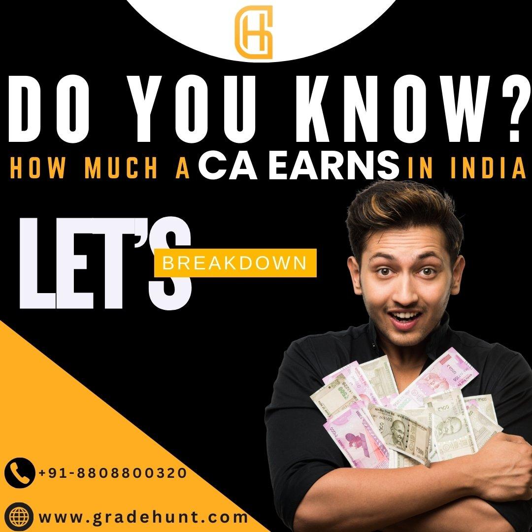 CA Salary in India: How much a CA earns in government Job